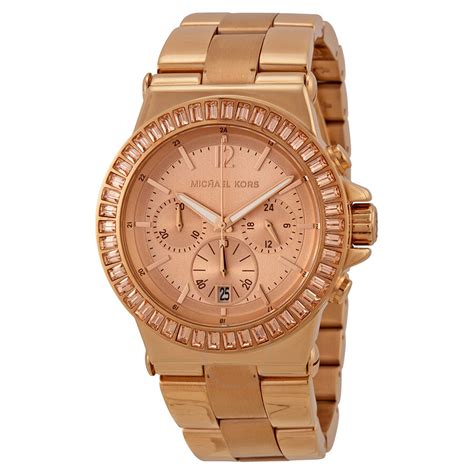 michael kors 5412|michael kors rose gold baguette.